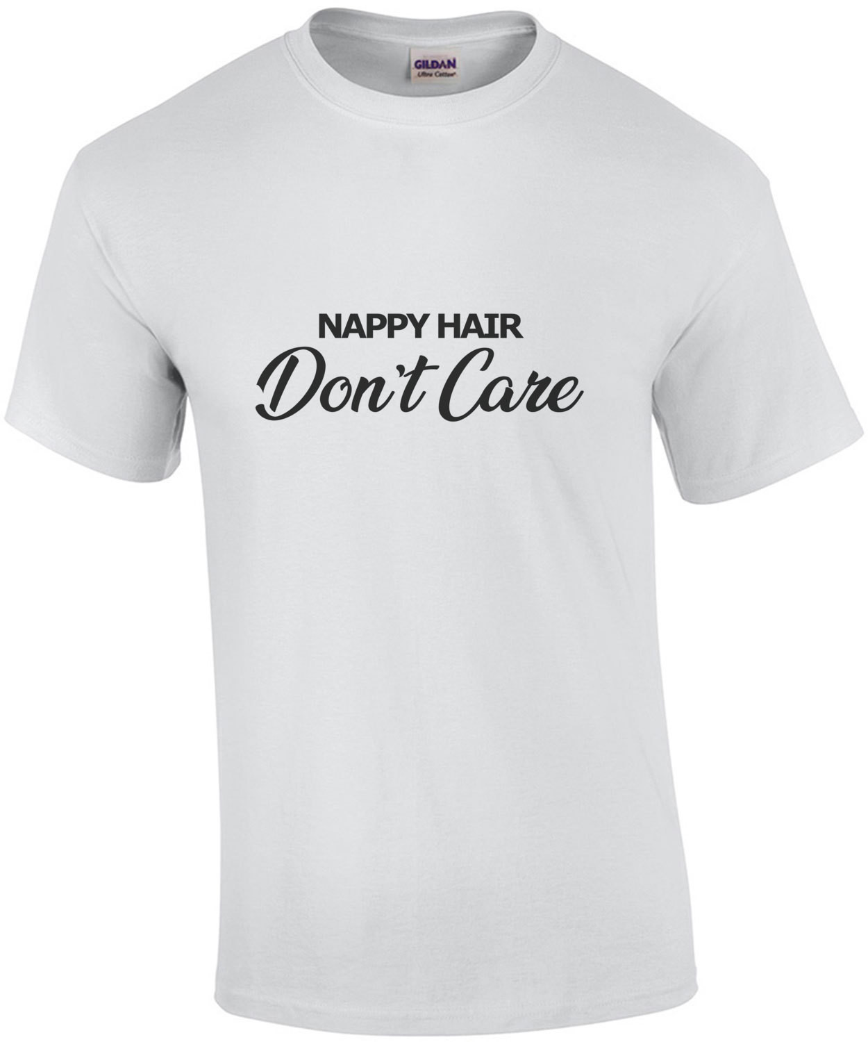 Nappy Hair - Don't Care - Ladies T-Shirt