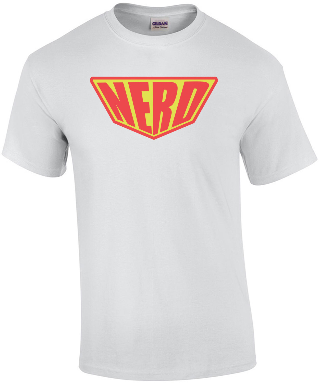 SUPER NERD - Superman Style Logo