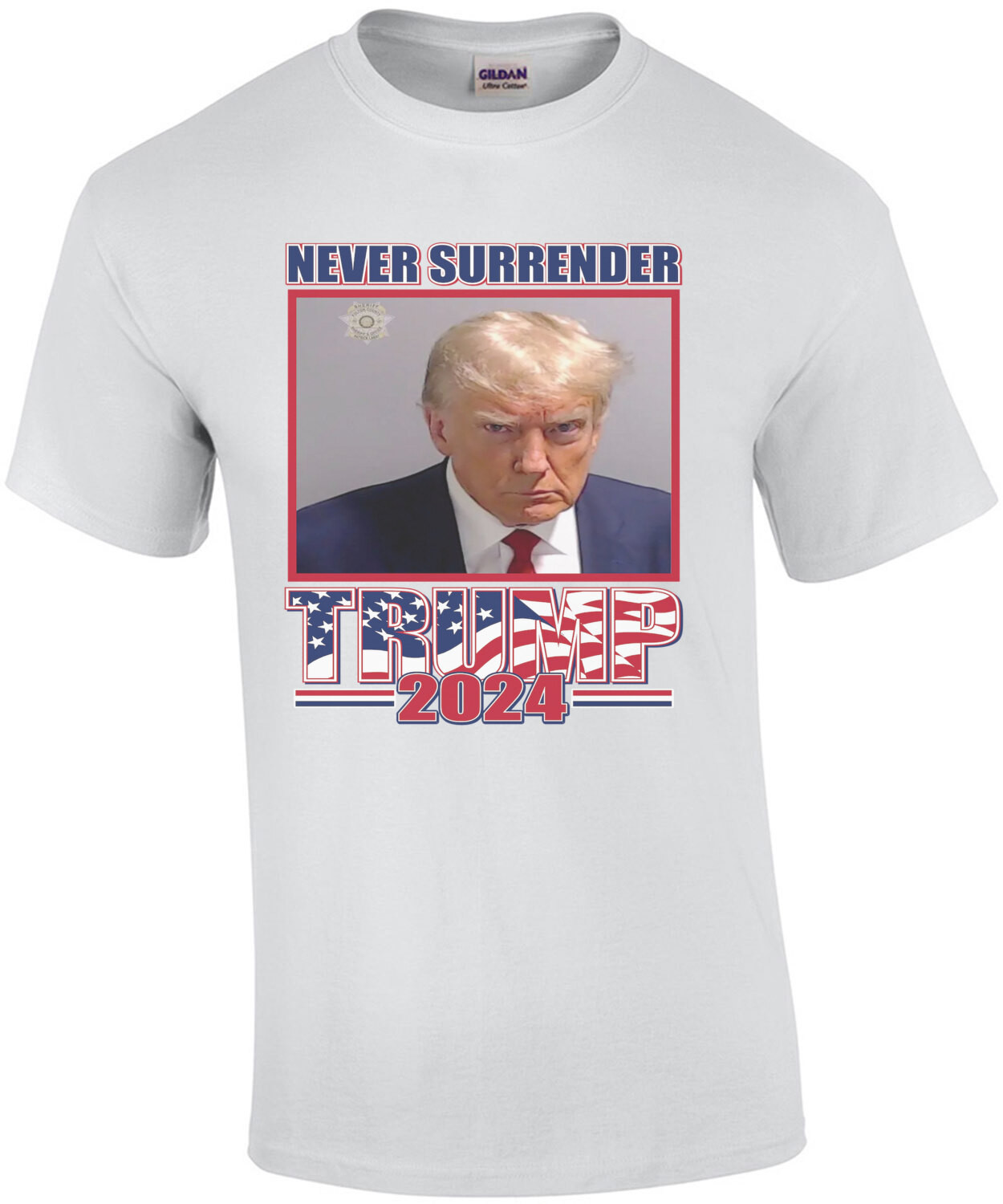 Never Surrender Trump 2024 - Donald Trump 2024 Election T-Shirt