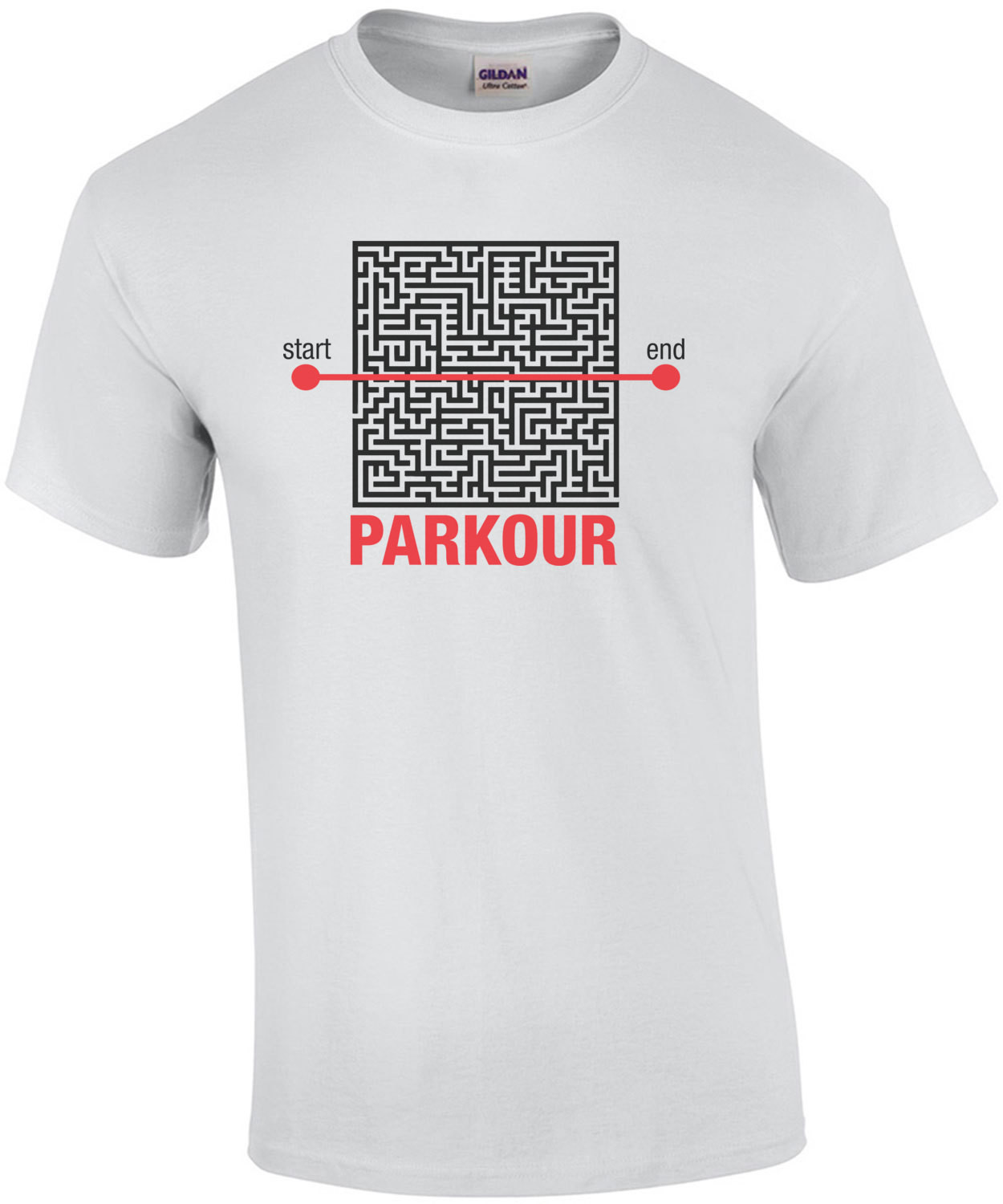Parkour Maze Running Shirt
