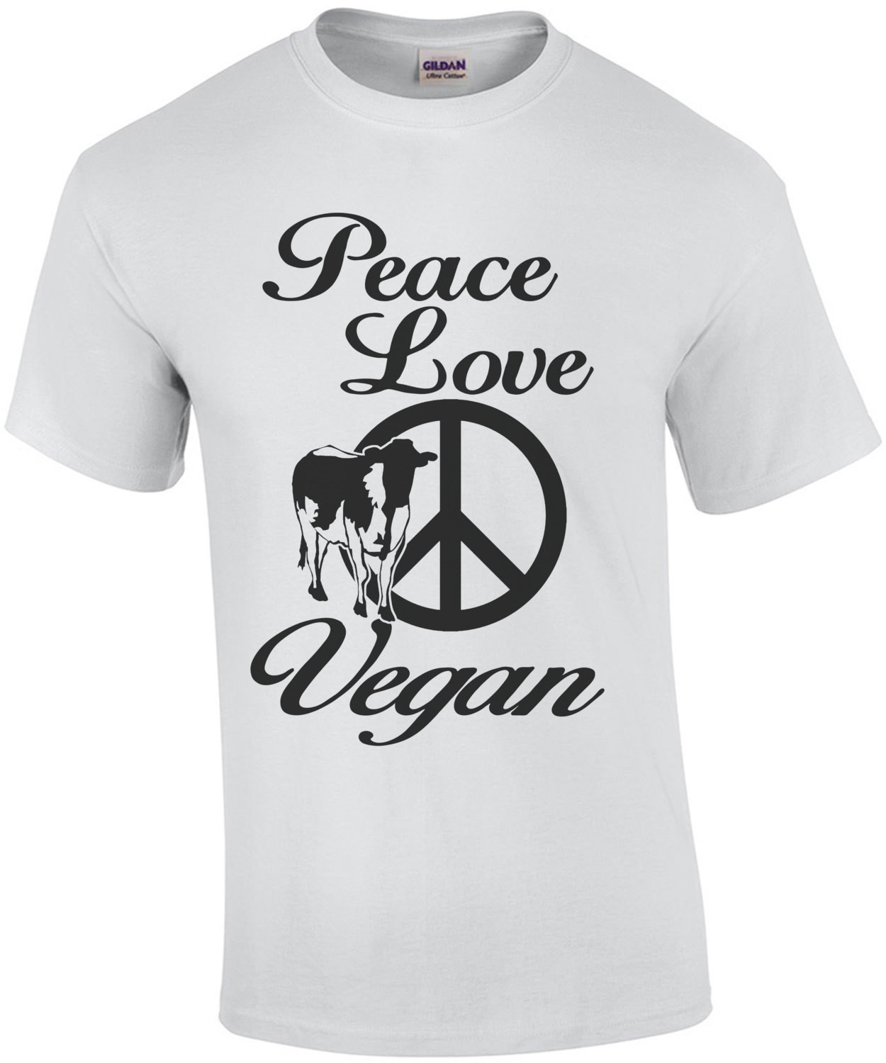 Peace Love Vegan T-Shirt