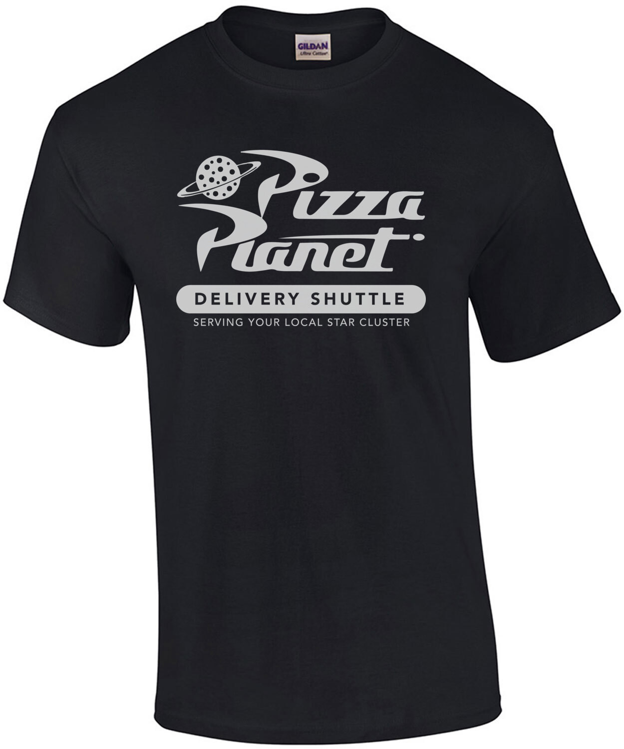 Pizza Planet Delivery Shuttle - Serving your local star cluster - Toy Story - 90's T-Shirt