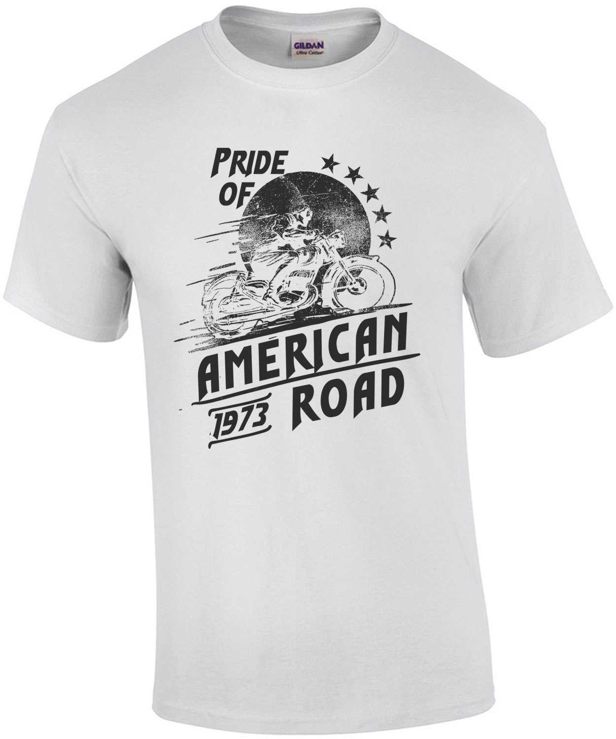 Pride Of American Road 1973 Motorcycle T-Shirt