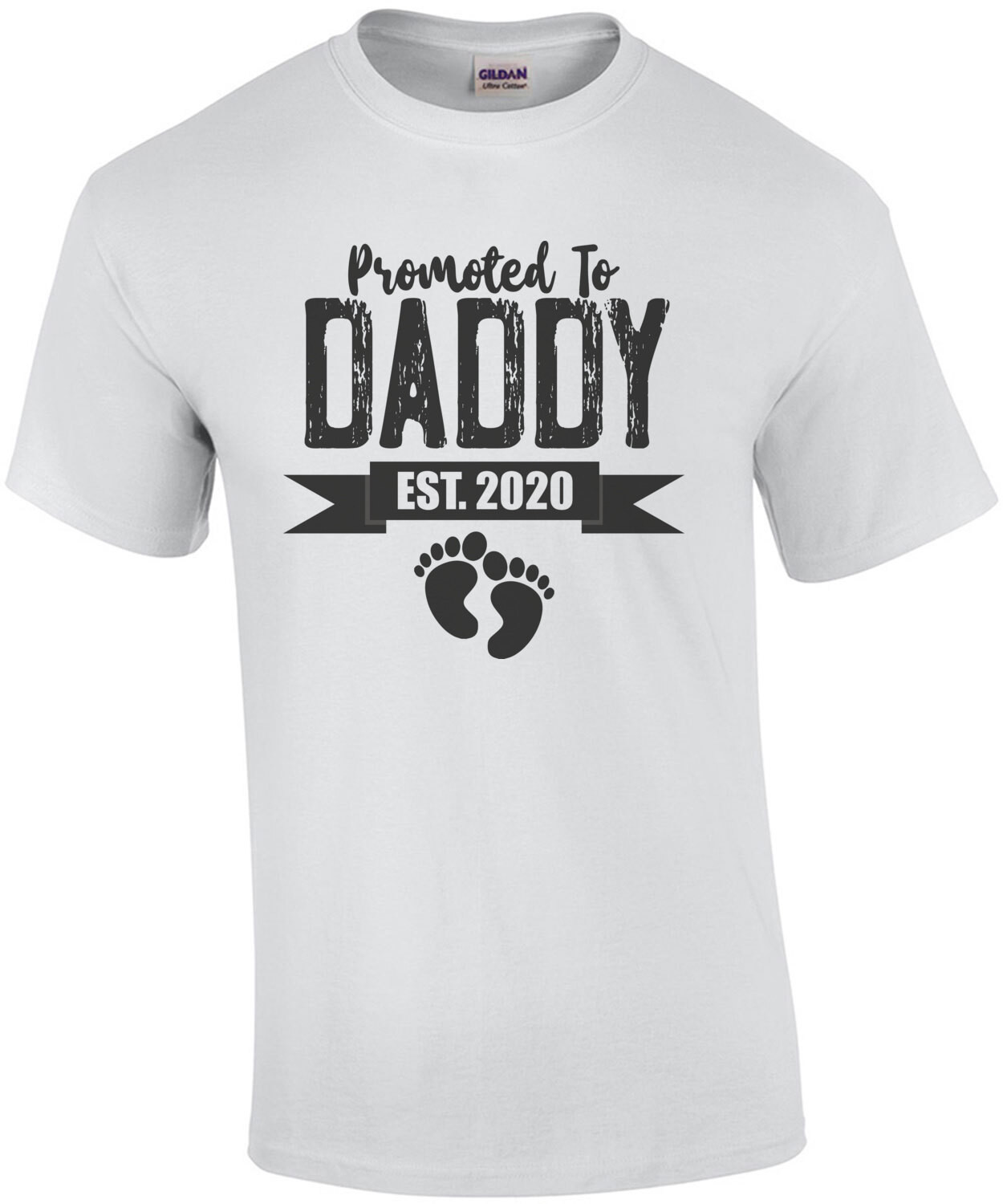Promoted to Daddy EST. 2020 - Father T-Shirt