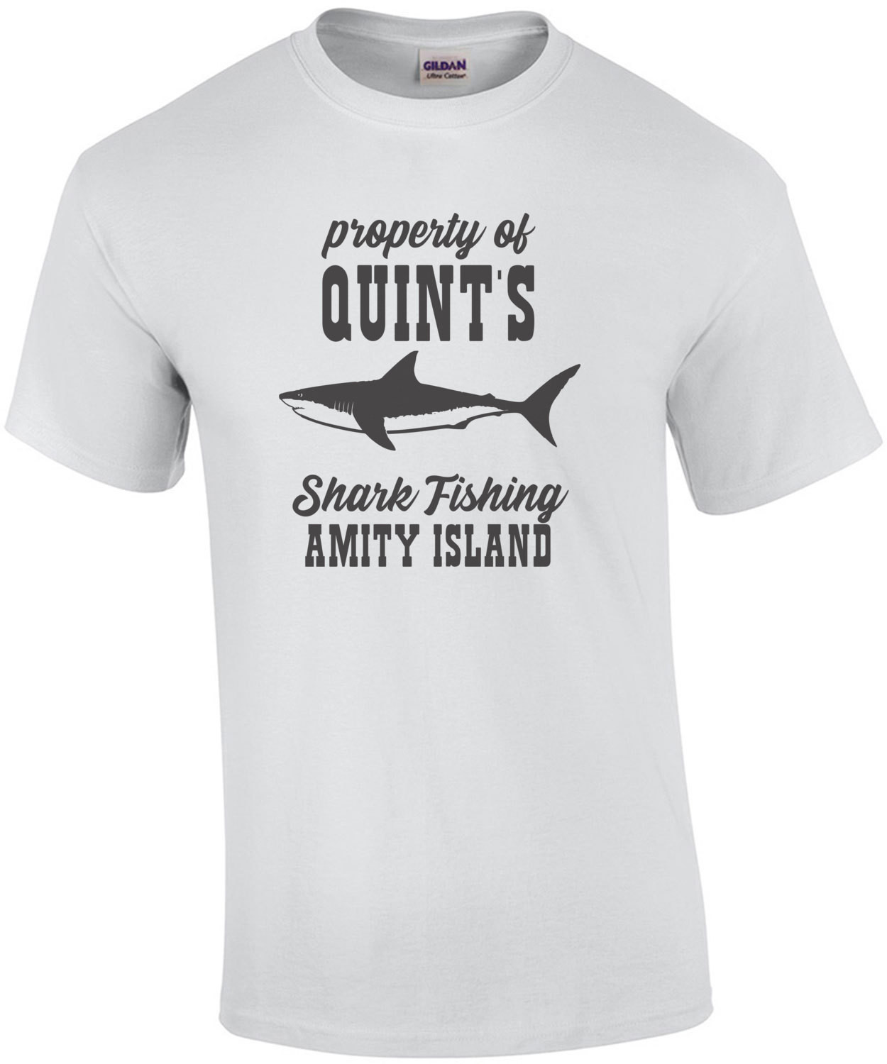 Property of Quint's Shark Fishing - Amity Island - Jaws T-Shirt