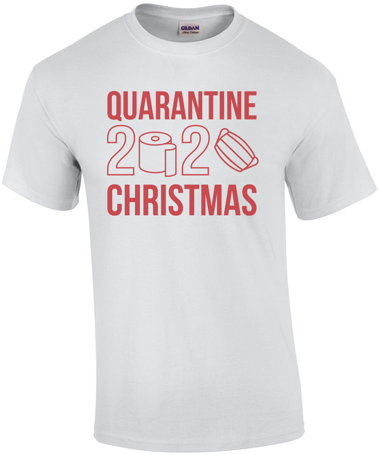 Quarantine Christmas 2020 - Toilet Paper & Facemask - Covid-19 - Christmas T-Shirt