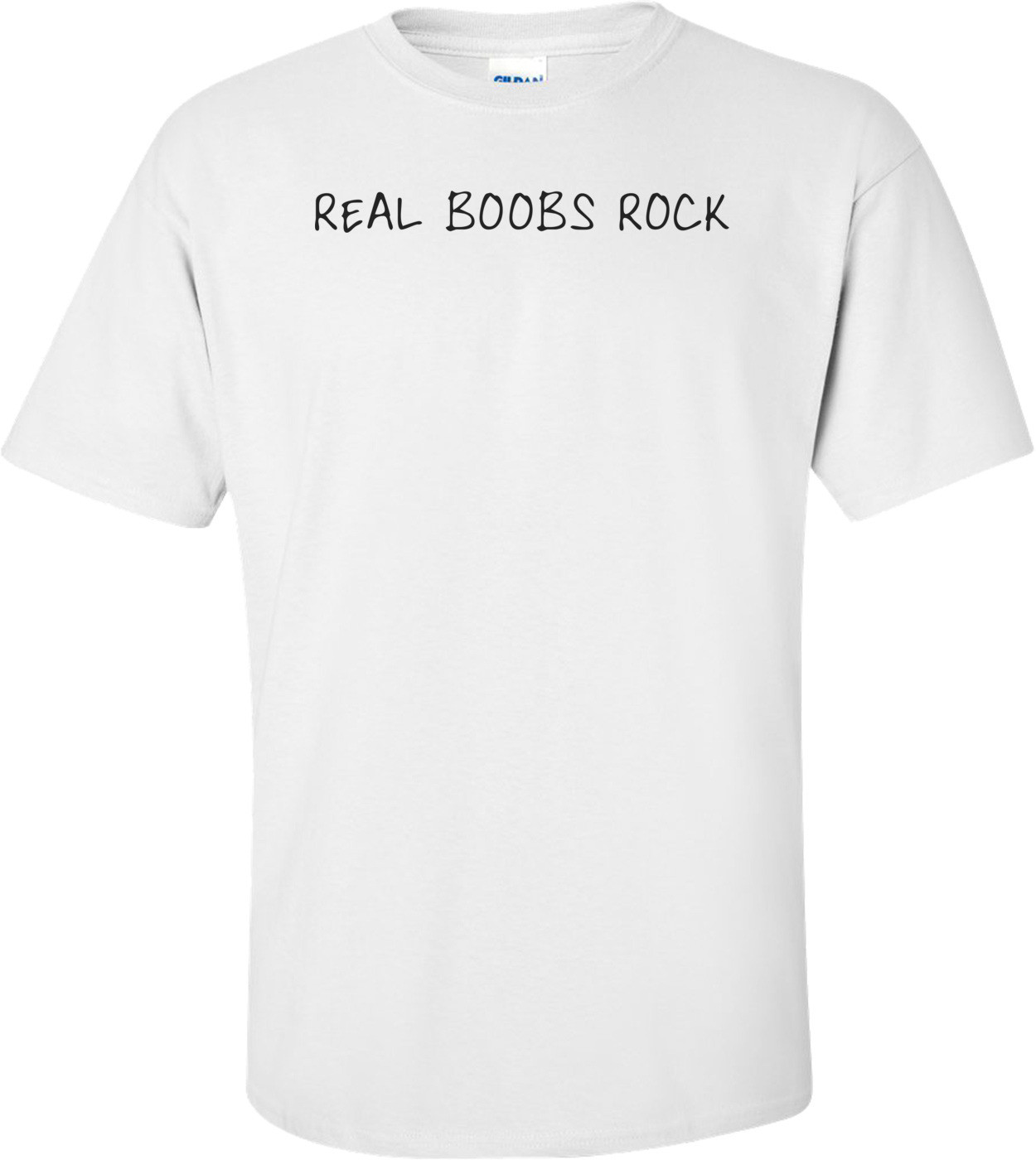 Real Boobs Rock Shirt