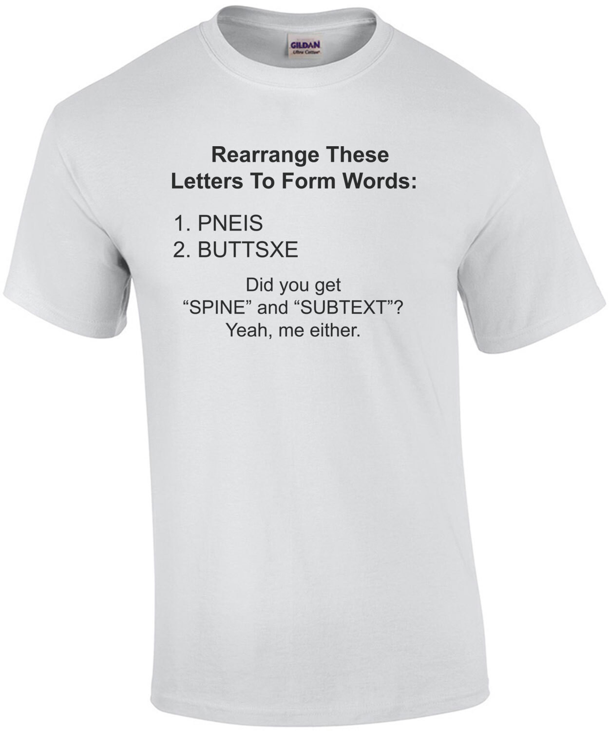 Rearrange These Letters To Make Words Funny Dirty Shirt