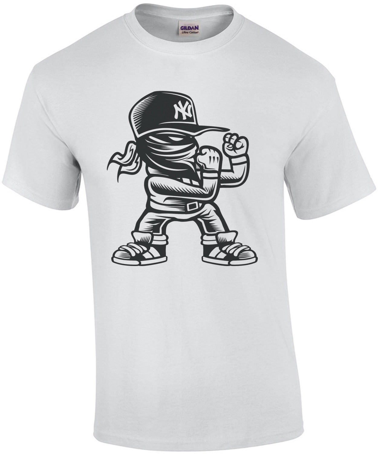 Retro Gangsta Ninja T-Shirt