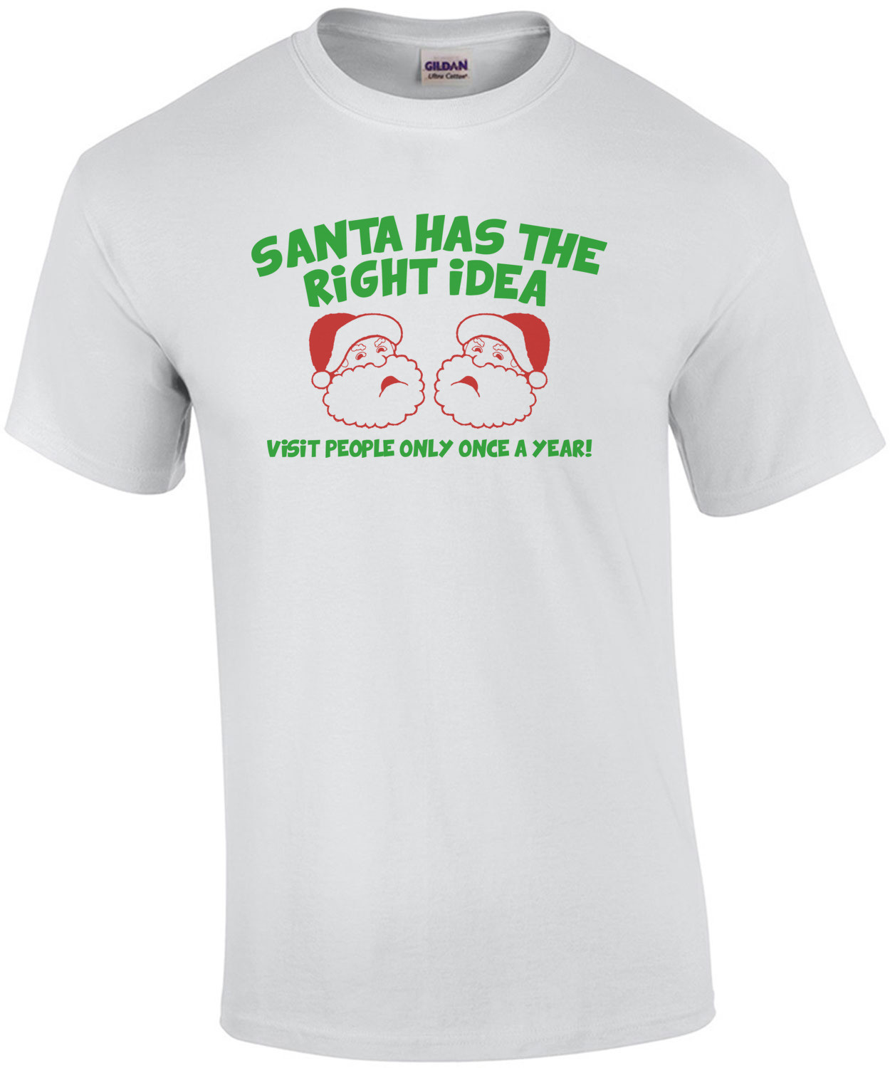 Santa Has The Right Idea T-Shirt