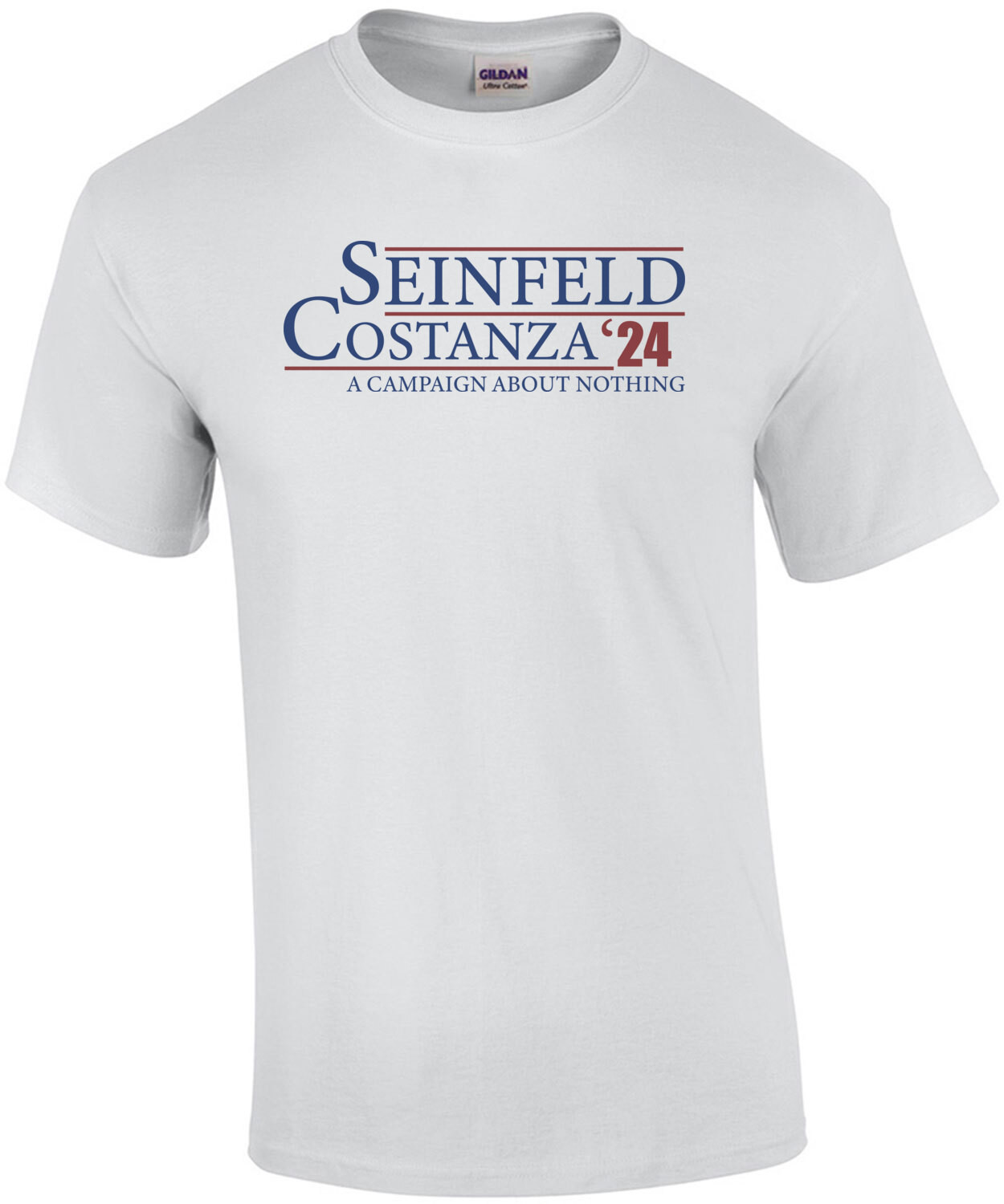 Seinfeld Costanza 2024 - A campaign about nothing - funny seinfeld election 2024 t-shirt