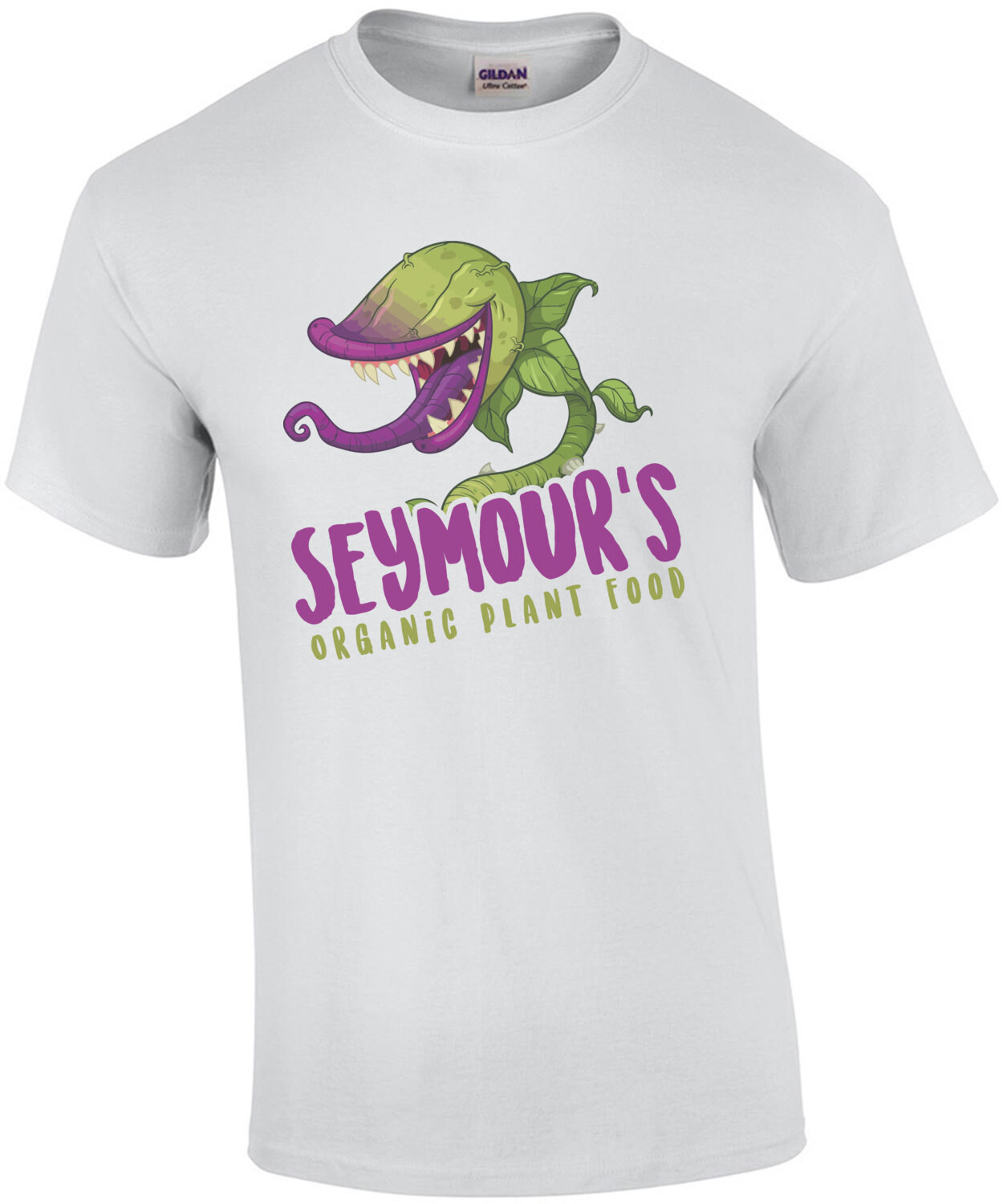 Seymour's Organic Plant Food - Little Shop Of Horrors 80's T-Shirt