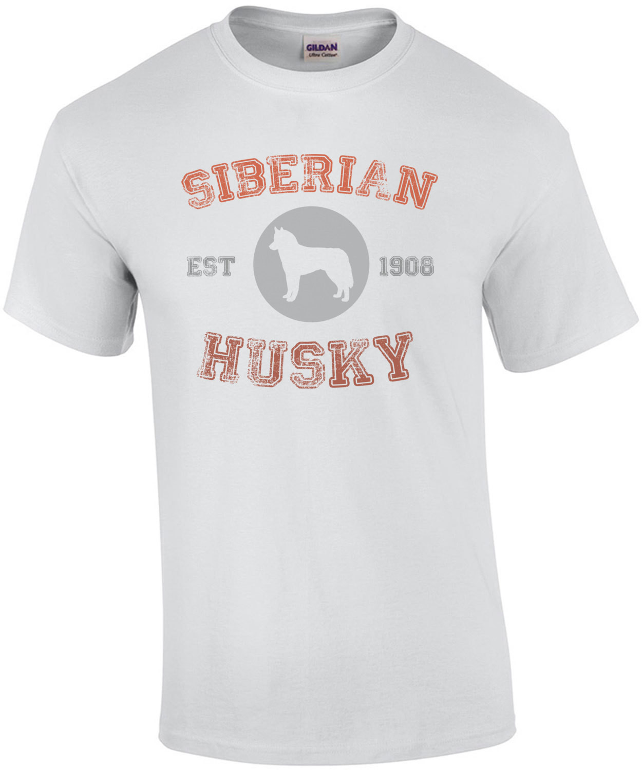 Siberian Husky Est 1908 - Siberian Husky T-Shirt