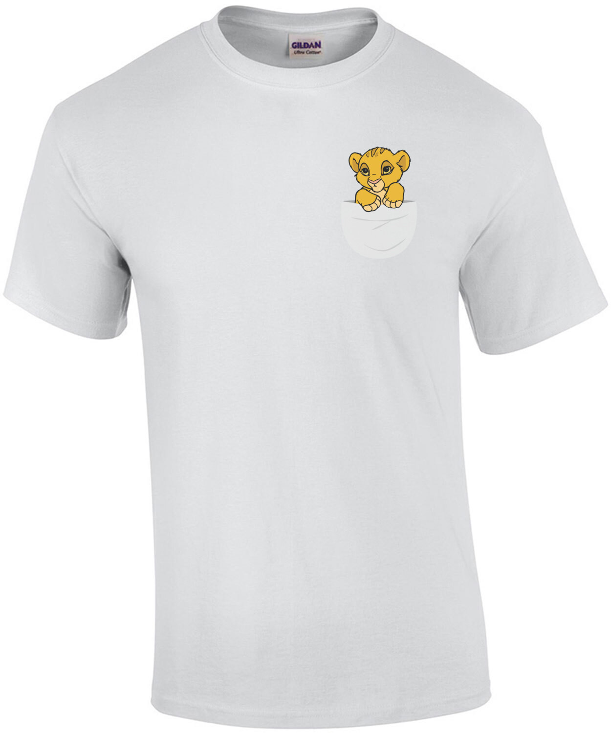 Simba in pocket - Lion King - 90's T-Shirt