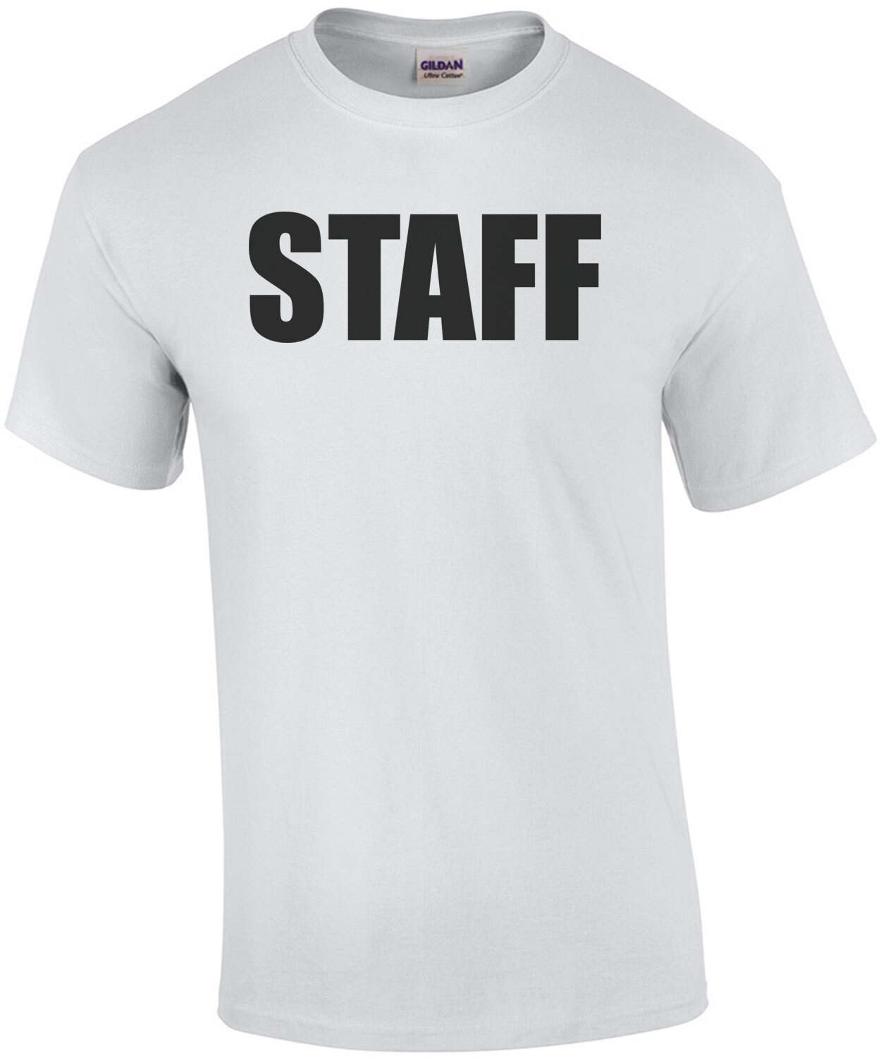 STAFF (Black Text) T-Shirt