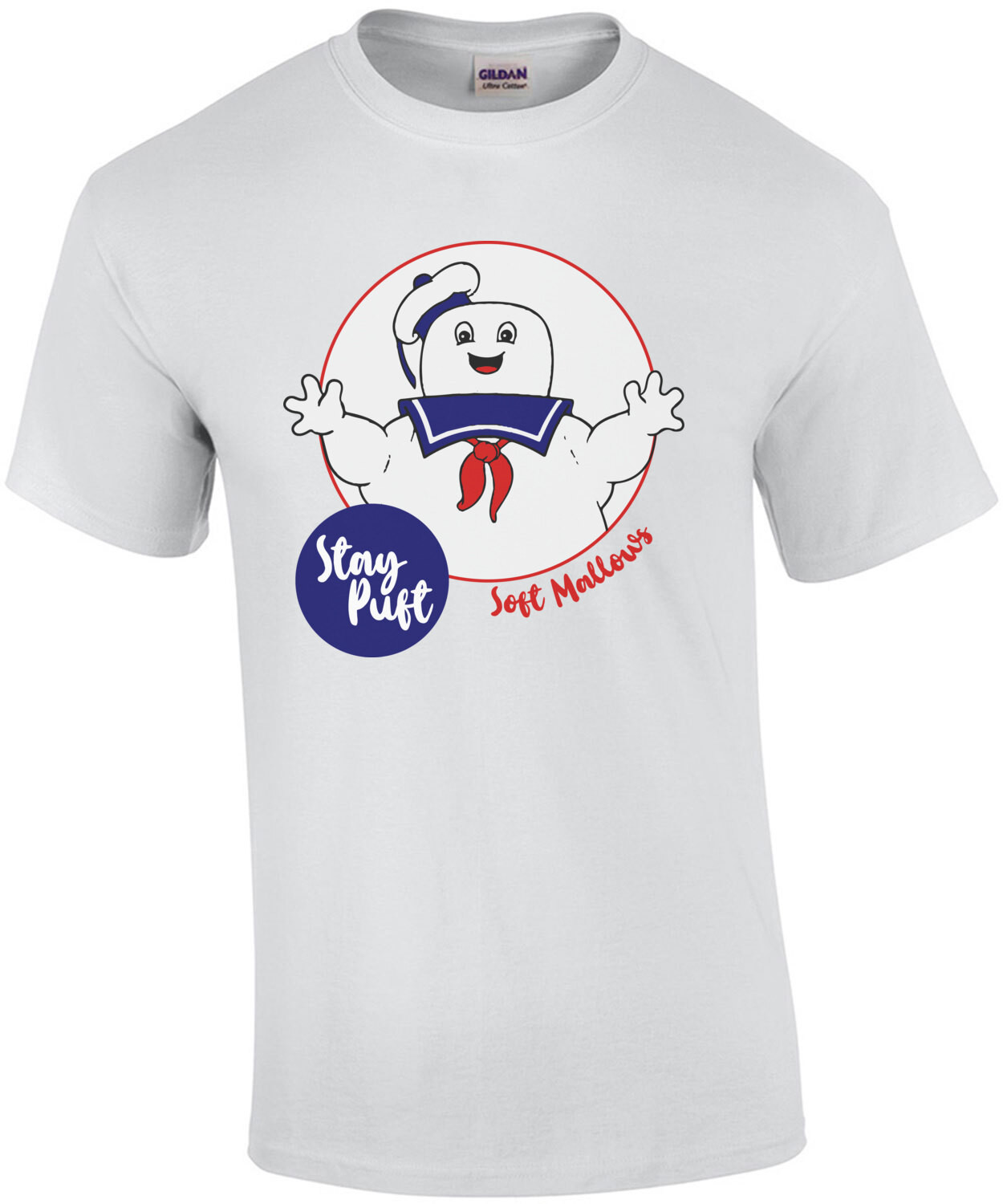 Stay Puft - Marshmallow Man - Ghostbusters T-Shirt - 80's T-Shirt