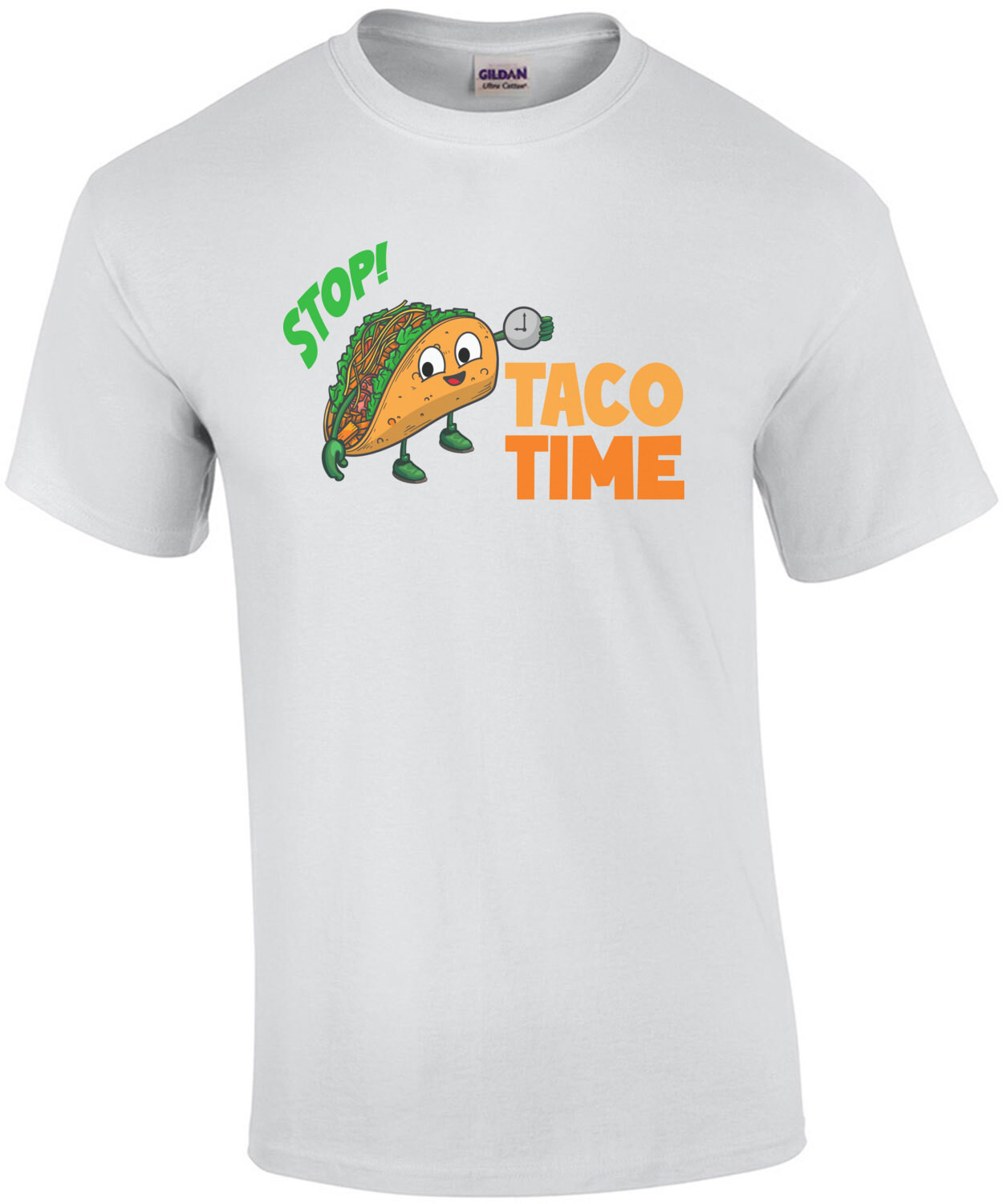 Stop Taco Time - Funny Taco Tuesday T-Shirt