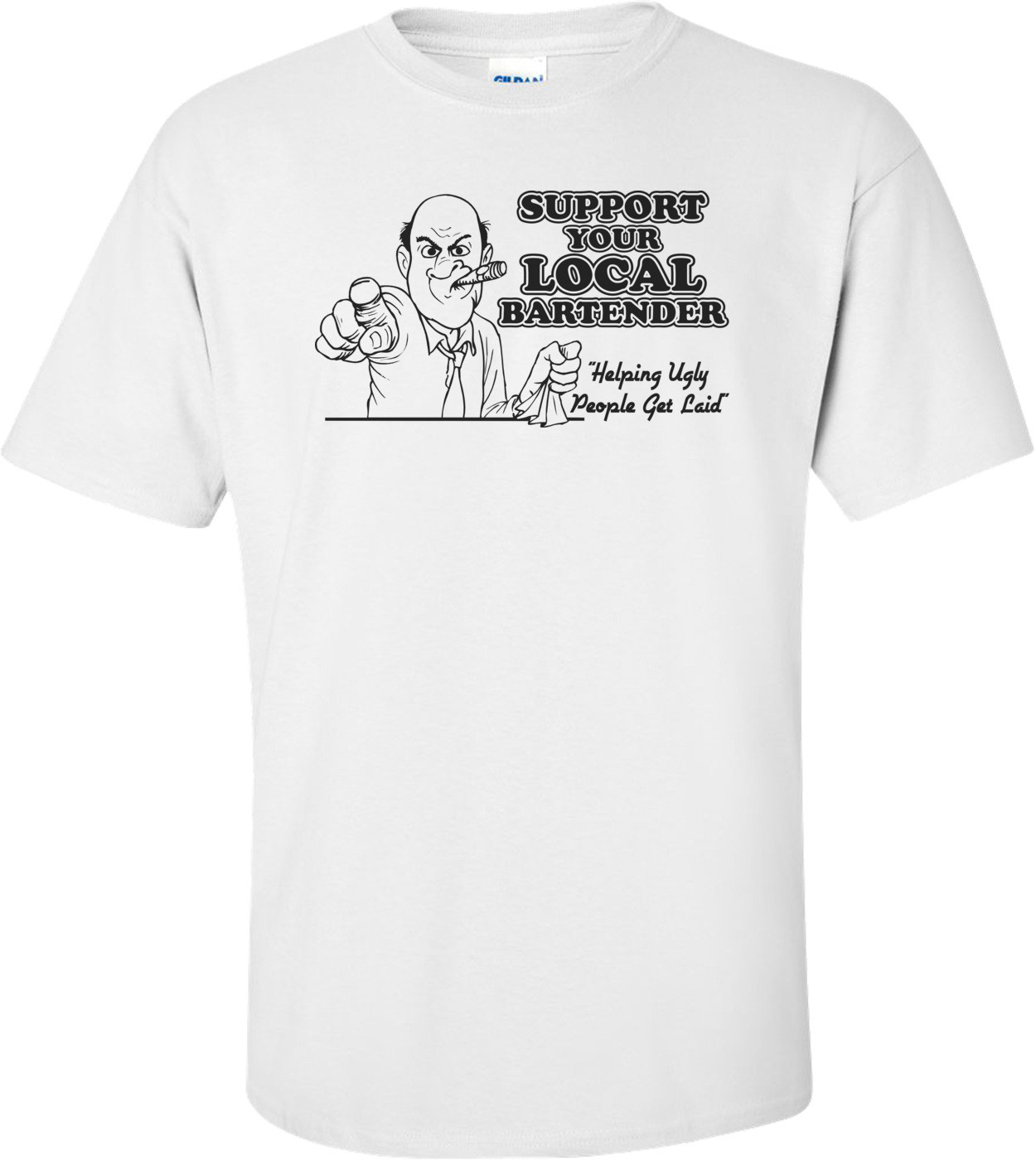 Support Your Local Bartender T-shirt
