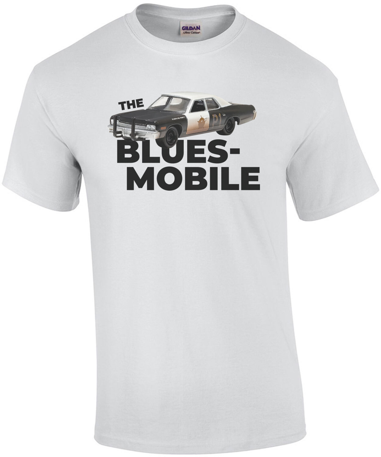 The Blues Mobile - The Blues Brothers - 80's T-Shirt 