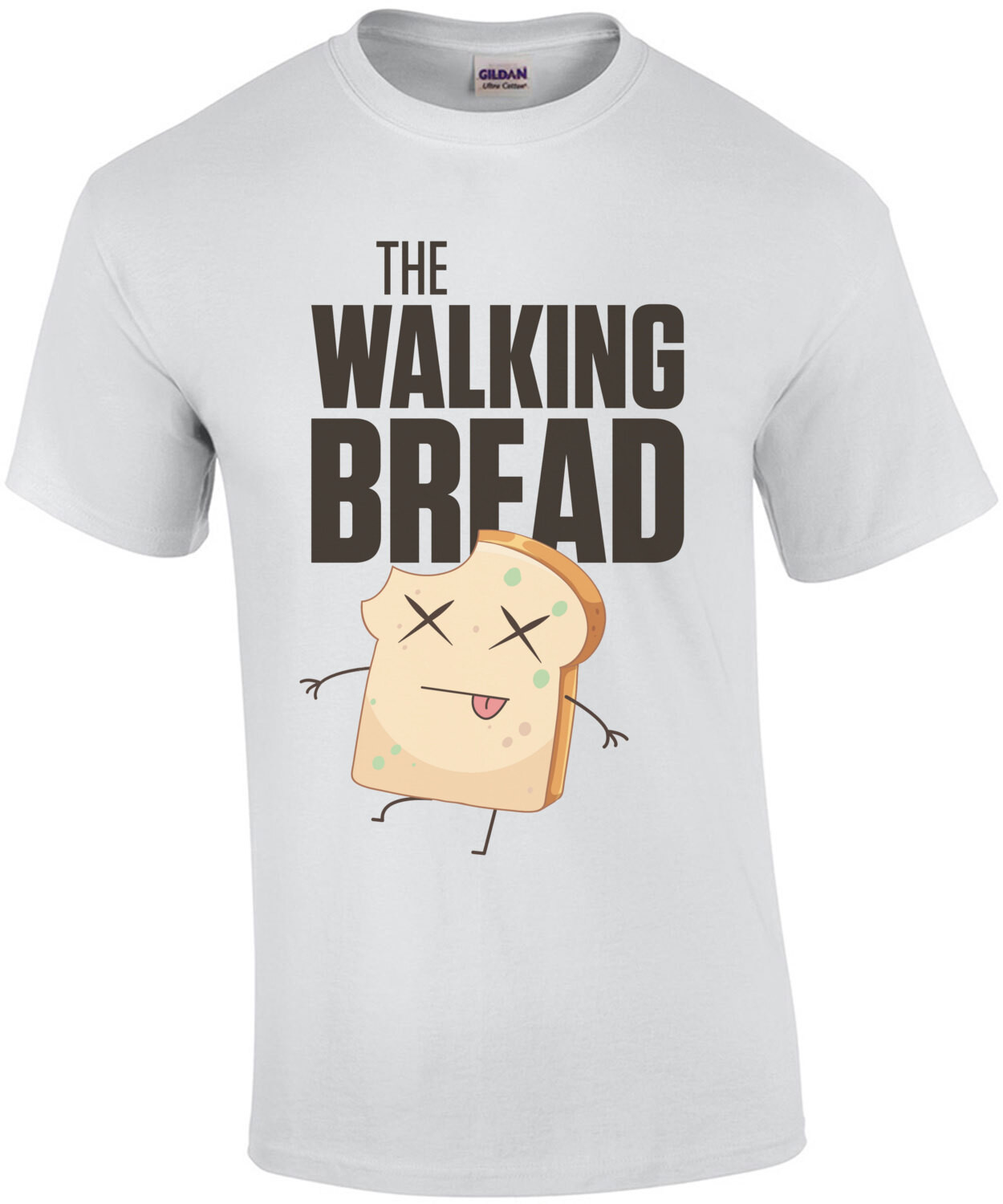 The walking bread - the walking dead parody pun t-shirt