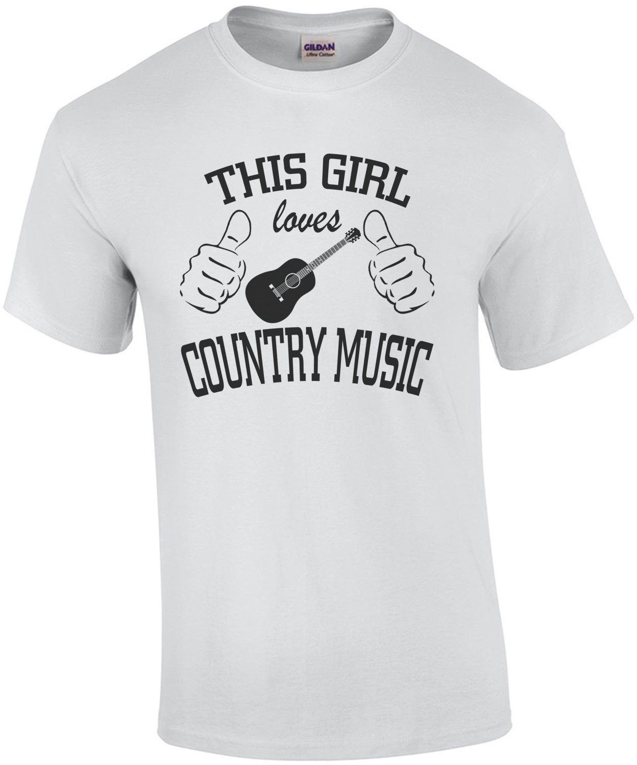 This Girl Loves Country Music T-Shirt