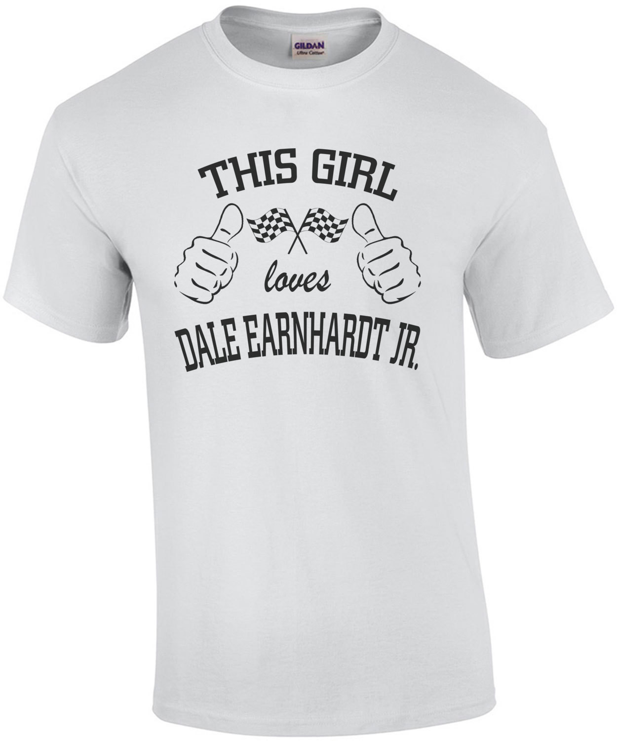 This Girl Loves Dale Earnhard Jr T-Shirt