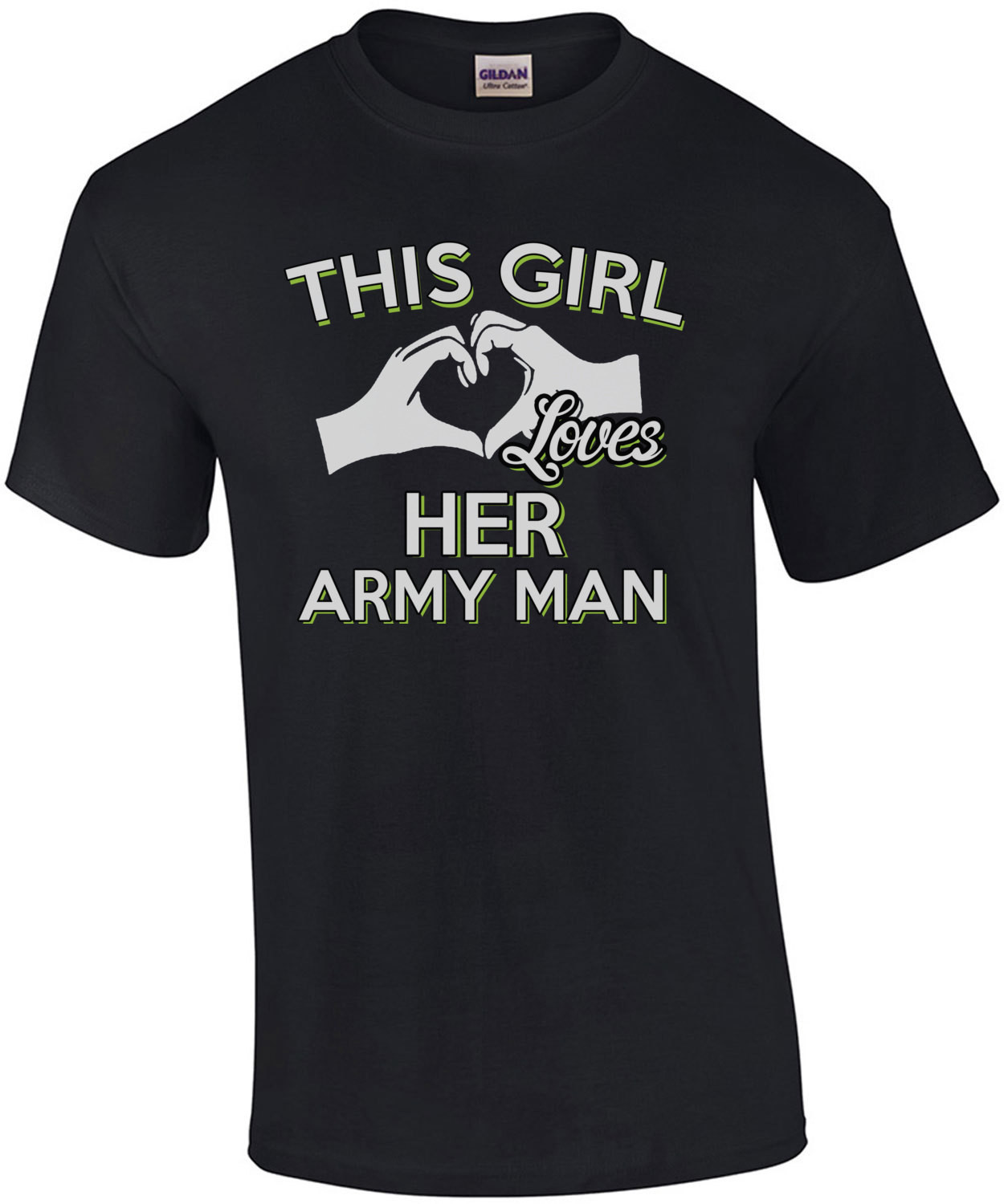 This Girl Loves Her Army Man T-Shirt