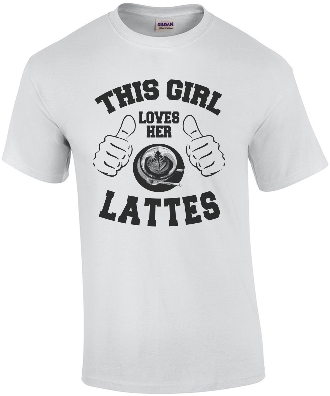 This Girl Loves Her Lattes T-Shirt