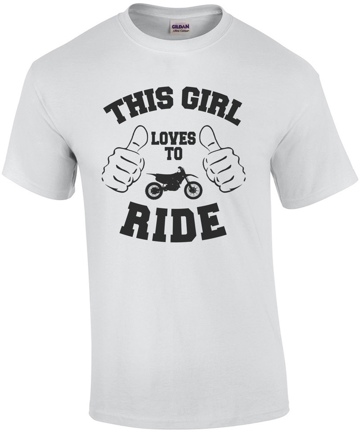 This Girl Loves To Ride T-Shirt