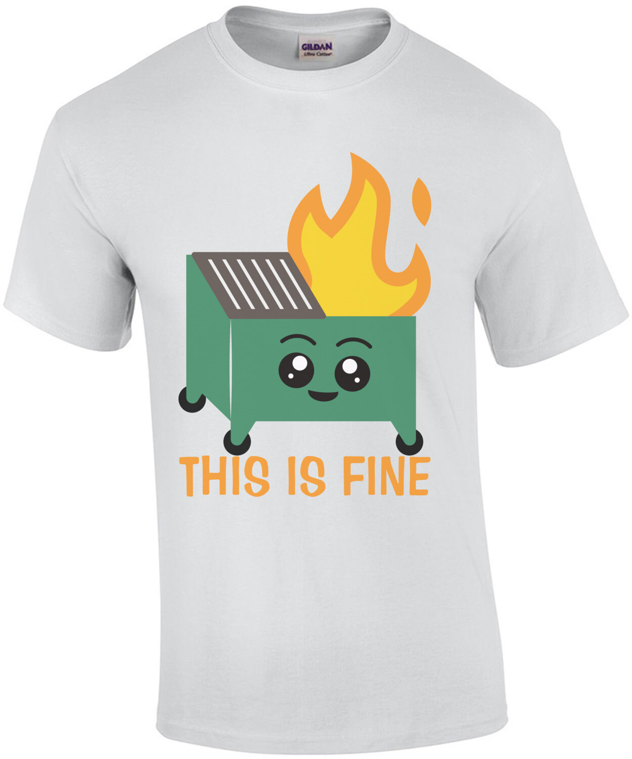 This is Fine Dumpster Fire Shirt