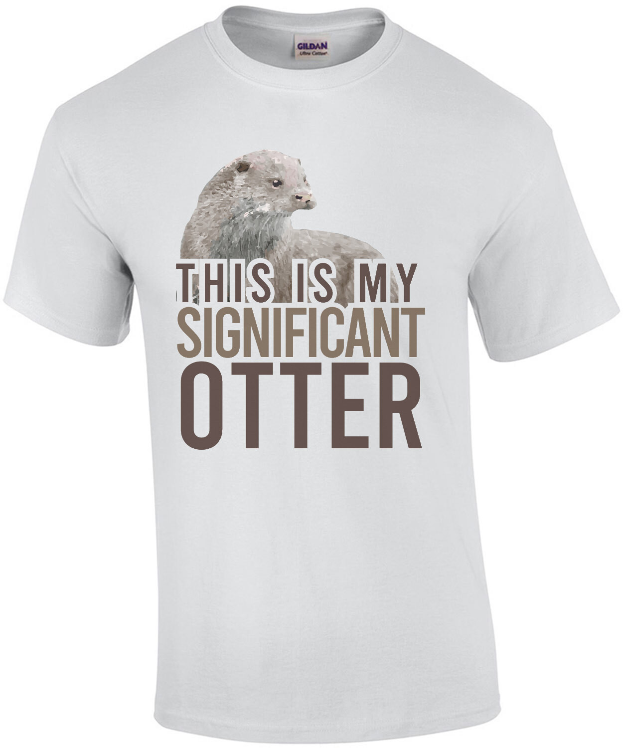 This is my significant otter - funny pun t-shirt
