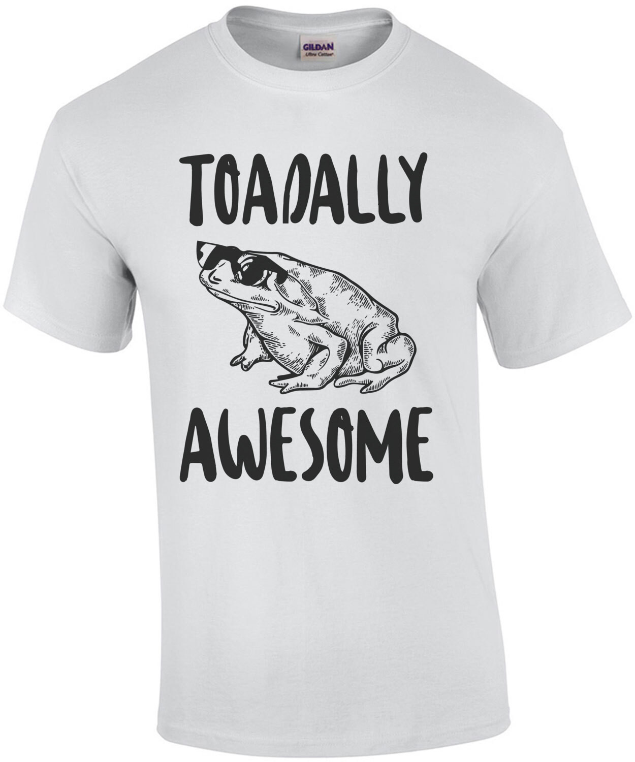 Toadally Awesome - funny pun t-shirt