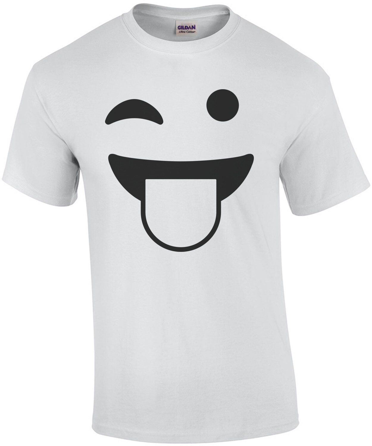 Tongue Sticking Out Emoji T-Shirt