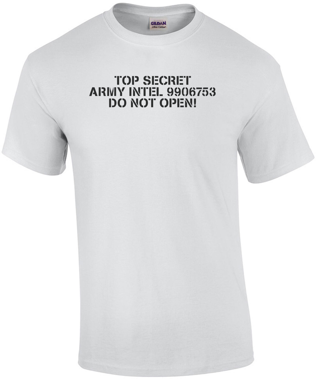 Top Secret Army Intel 9906753 Do Not Open - Indiana Jones - Raiders of the Lost Ark - 80's T-Shirt
