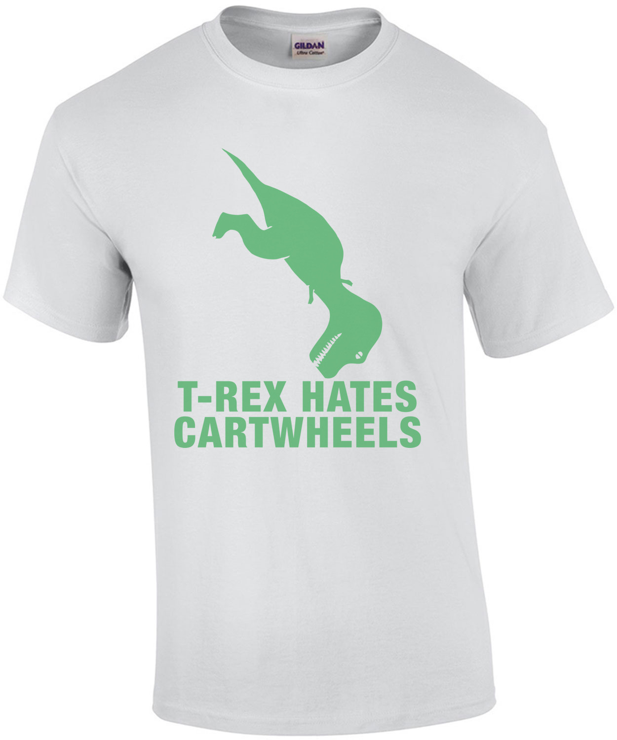 T-Rex Hates Cartwheels T-Shirt