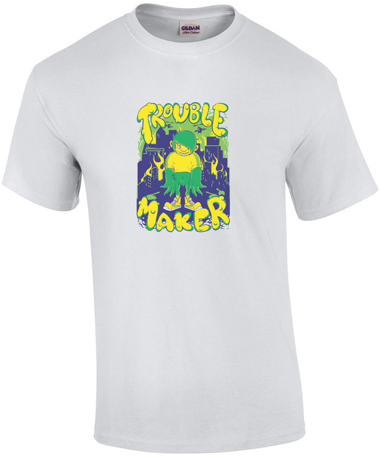 Trouble Maker Graphic T-Shirt