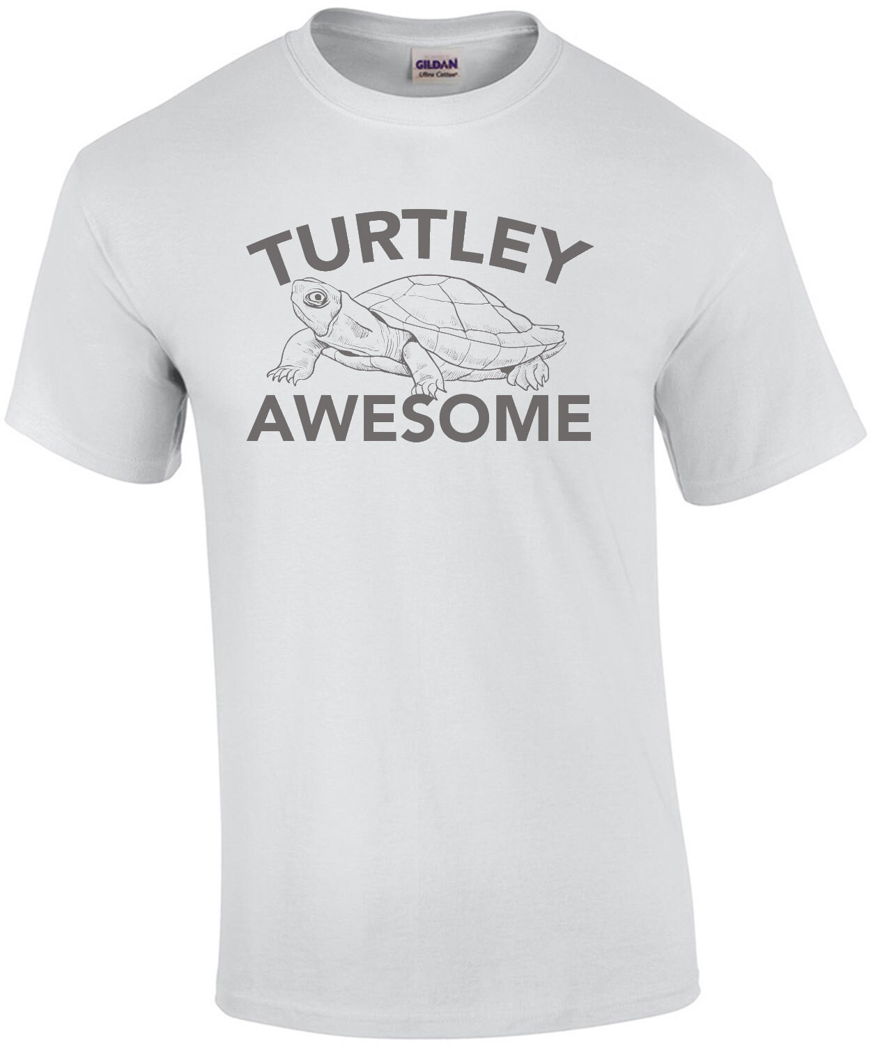 Turtley Awesome - Funny pun t-shirt