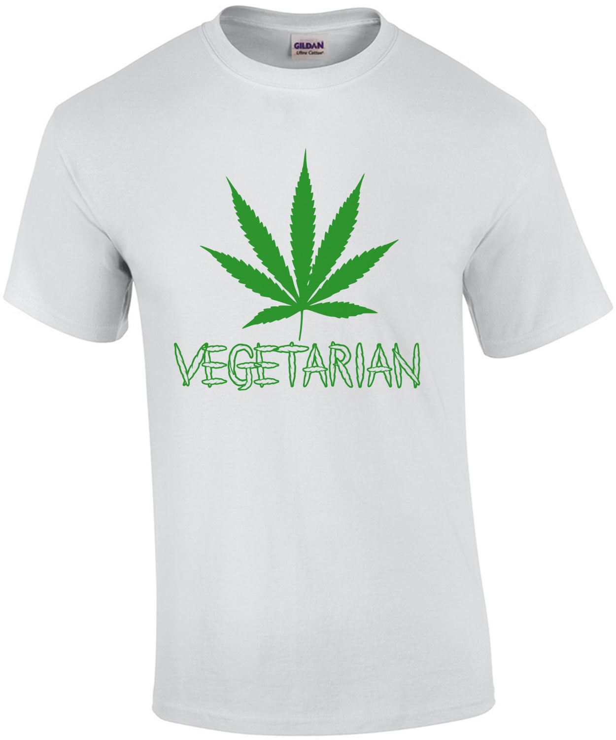 Vegetarian - Weed Shirt