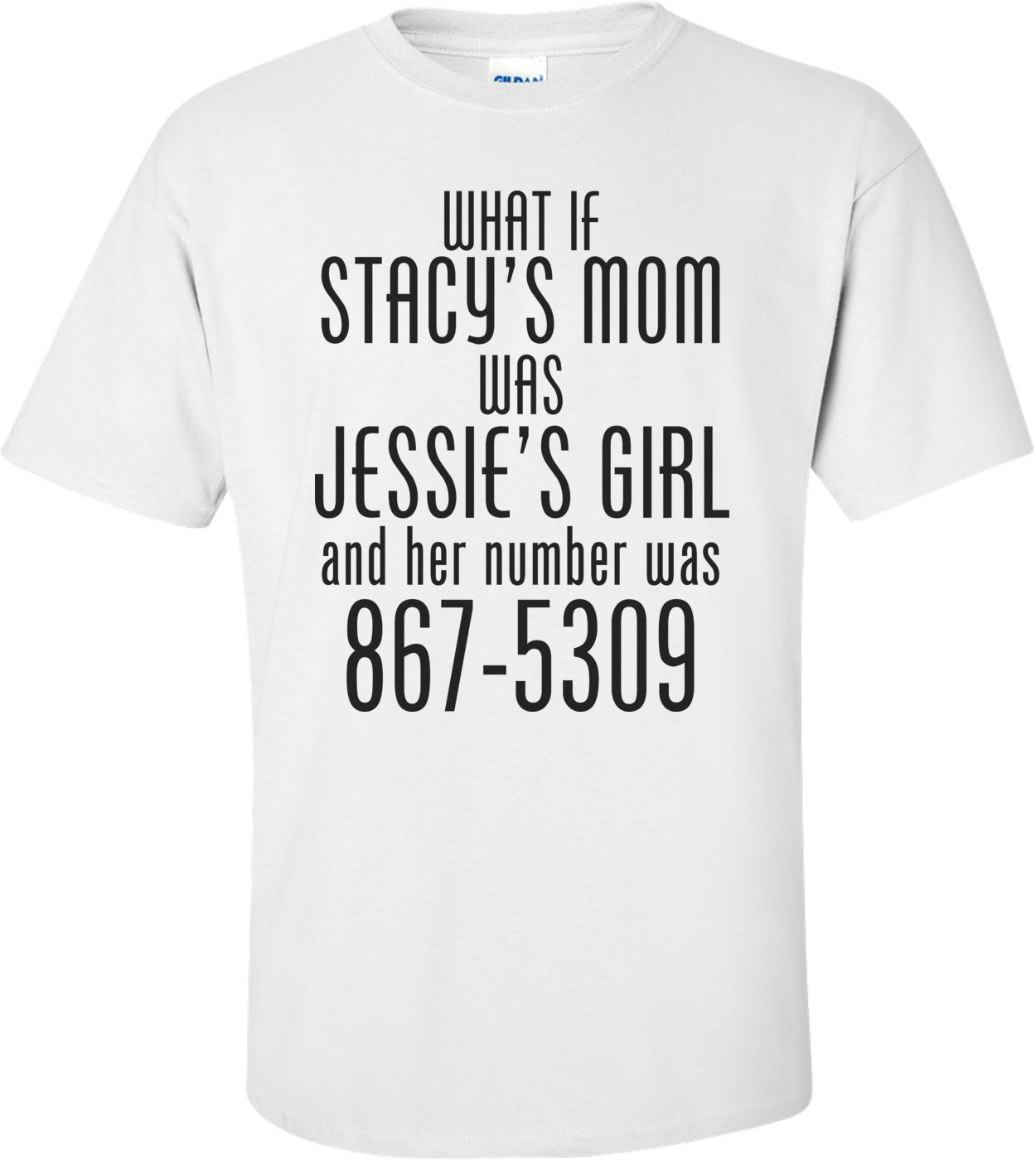 What If Stacy's Mom Was Jessie's Girl Funny Shirt