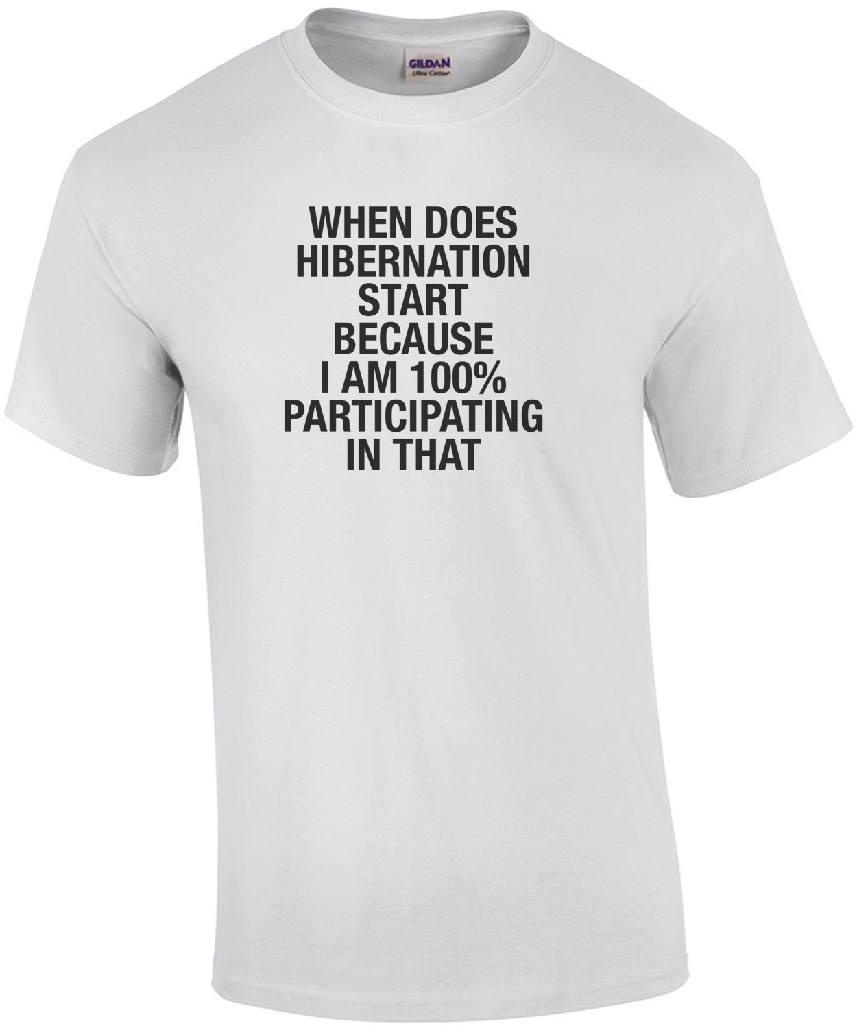 When Does Hibernation Start T-Shirt