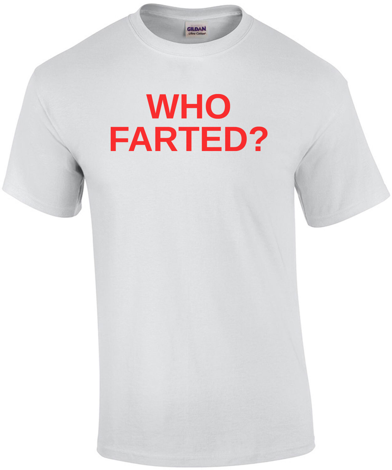 Who Farted? T-Shirt worn by booger in Revenge if the Nerds 80's T-Shirt