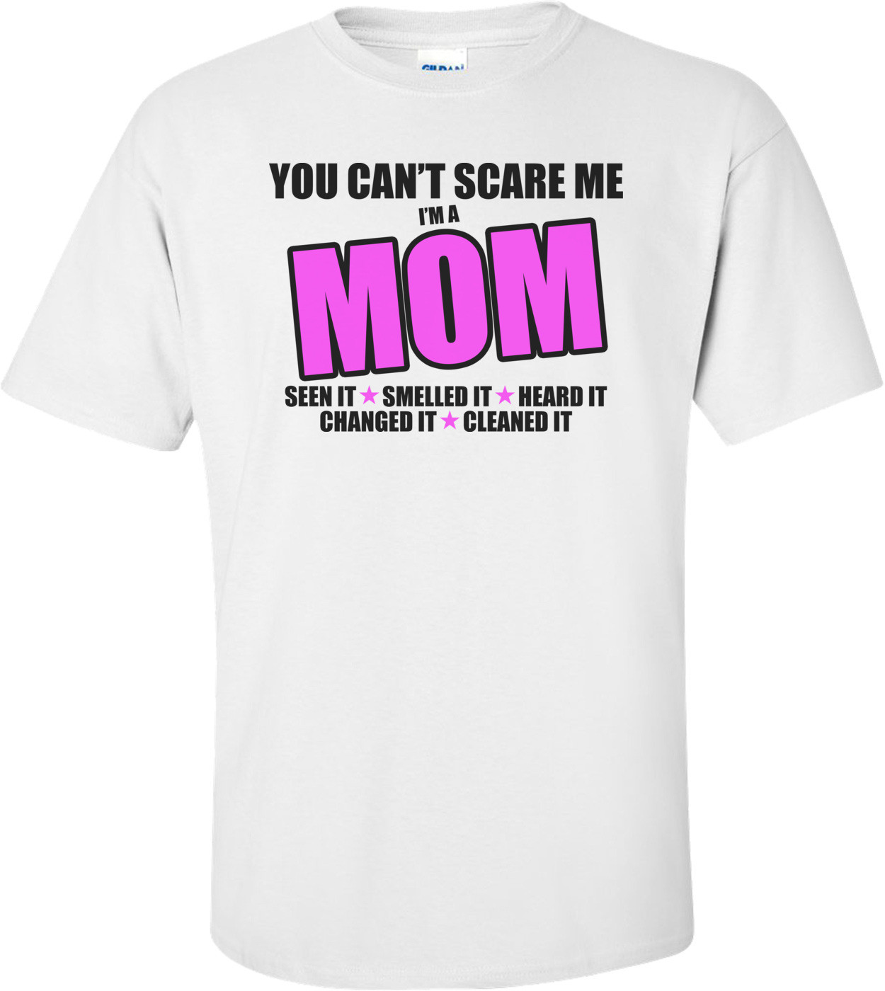 thumbnail image 2 of Women's 'You Can't Scare Me I Raise Boys' T-Shirt – Funny Mom Gift, Mother's Day Tee 2 of 5
