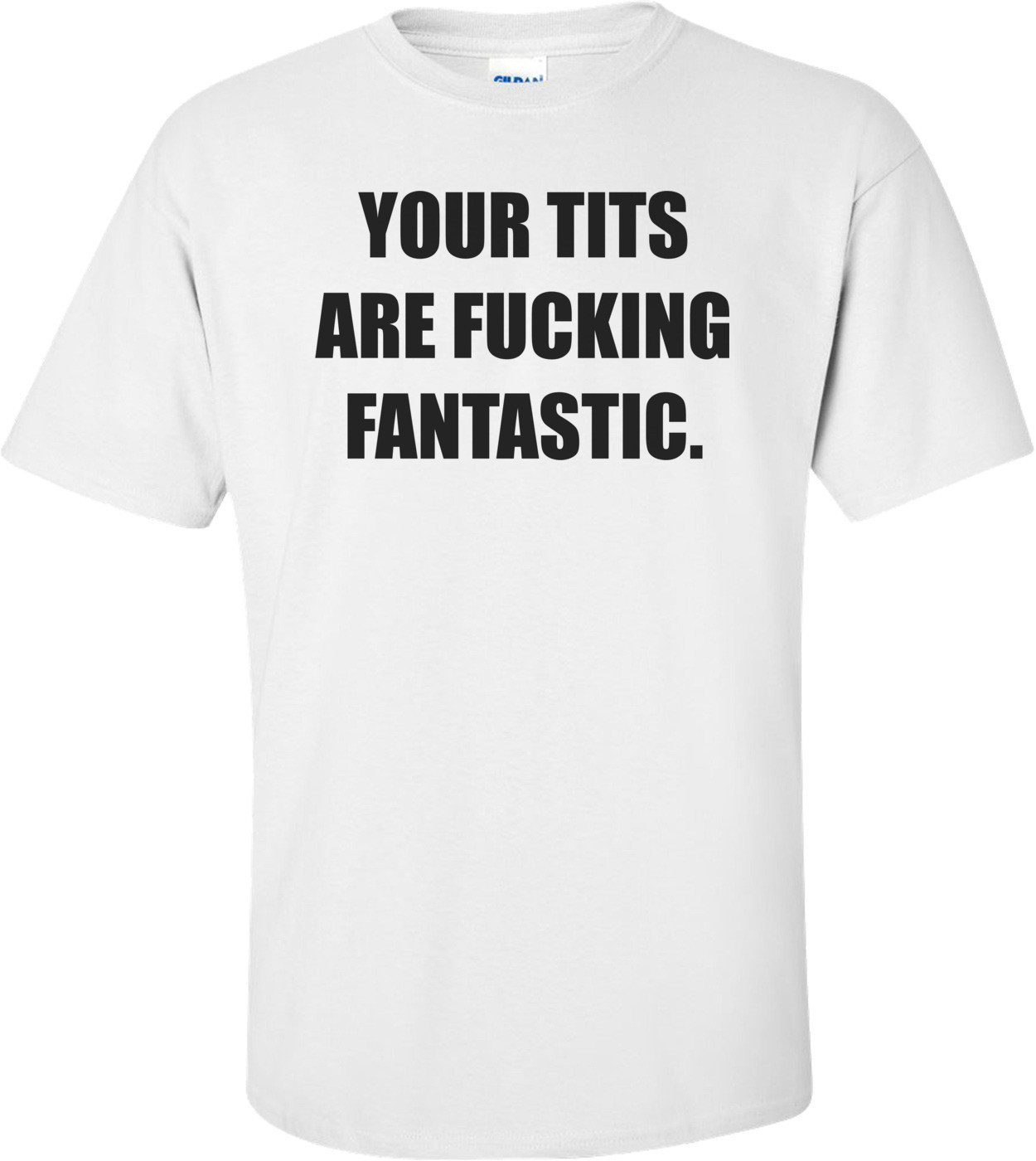 YOUR TITS ARE FUCKING FANTASTIC. Shirt