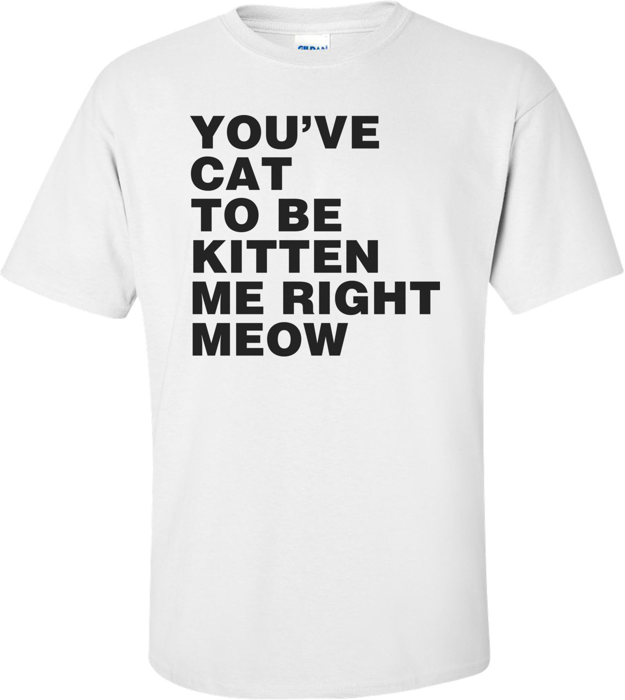 You've Cat To Be Kitten Me Right Meow Shirt