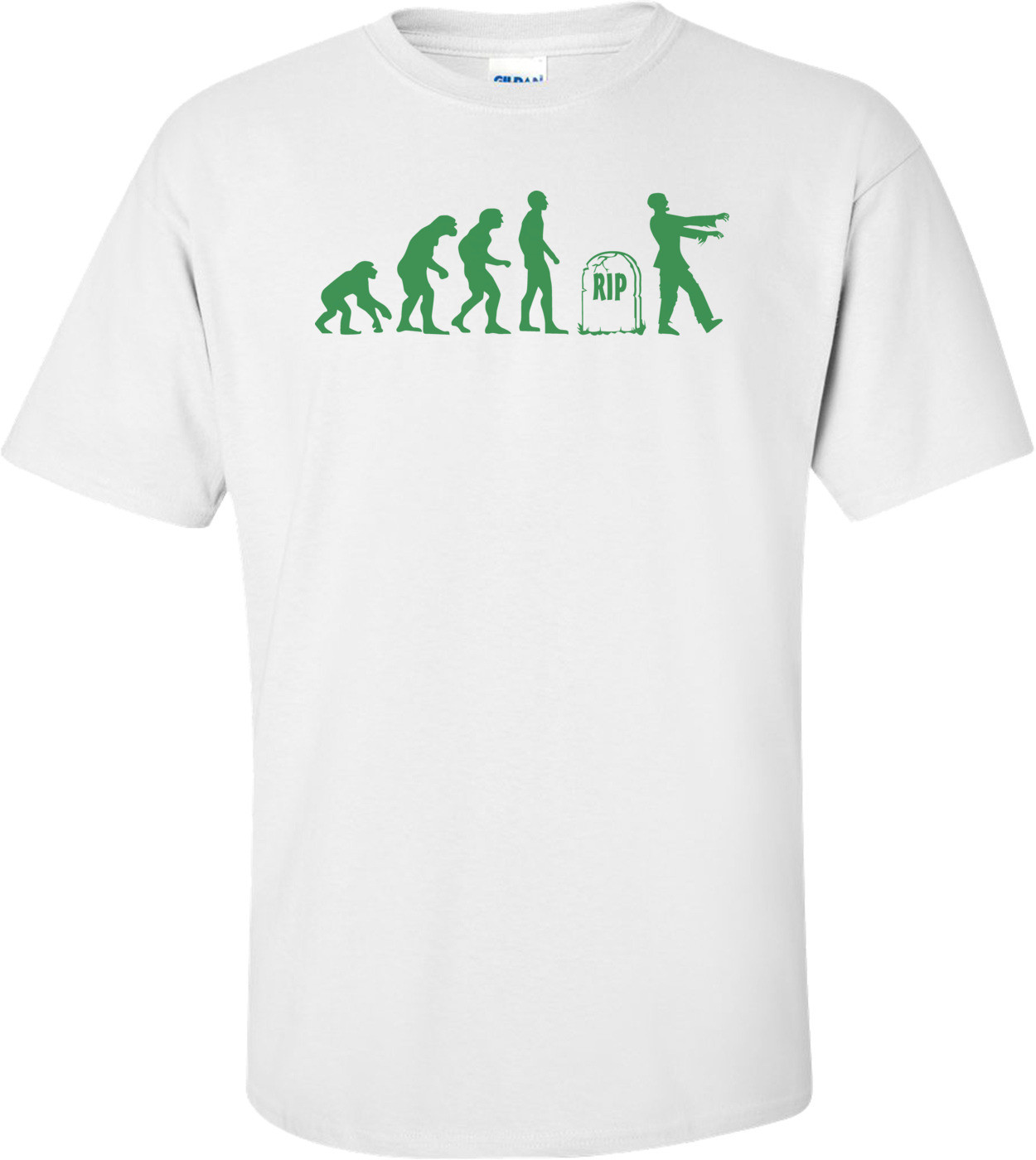 Zombie Evolution - Cool Zombie Shirt