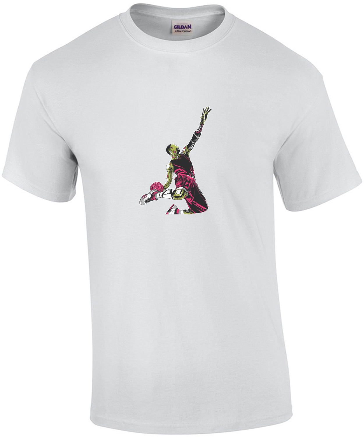 Zombie Slam Dunk Basketball Horror T-Shirt