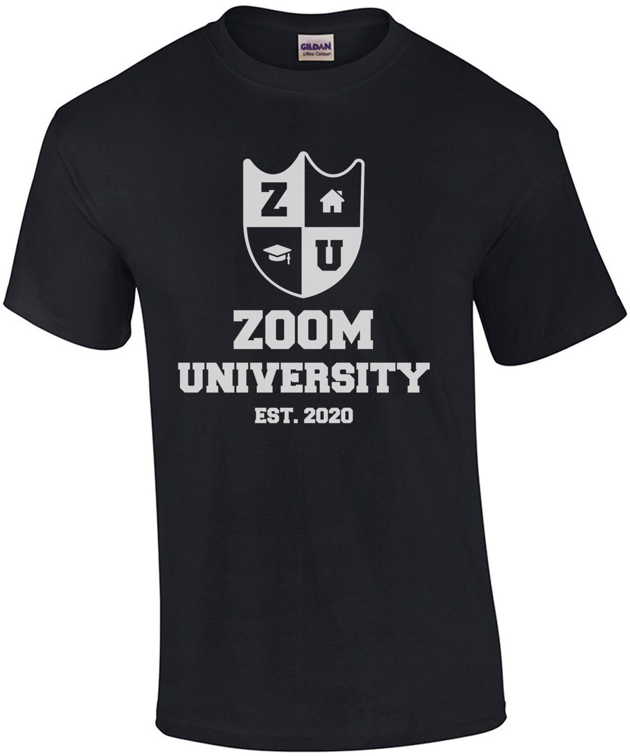 Zoom University Est 2020 - Covid-19 - Coronavirus T-Shirt