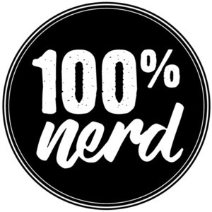 100% nerd t-shirt
