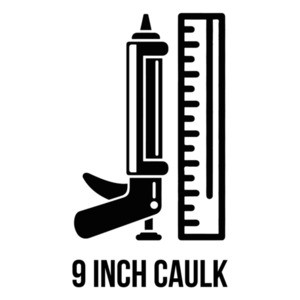 9 Inch Caulk - Funny Sexual Offensive T-Shirt