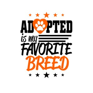 Adopted Is My Favorite Breed T-Shirt